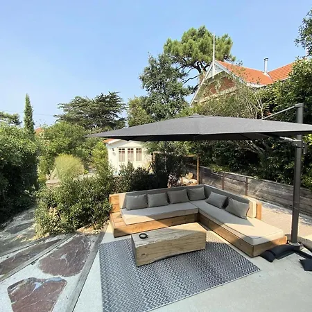 빌라 157-soulac Sur - 157 - Maison De Charme De Style Basque Avec Piscine Privee Mae-7391 *