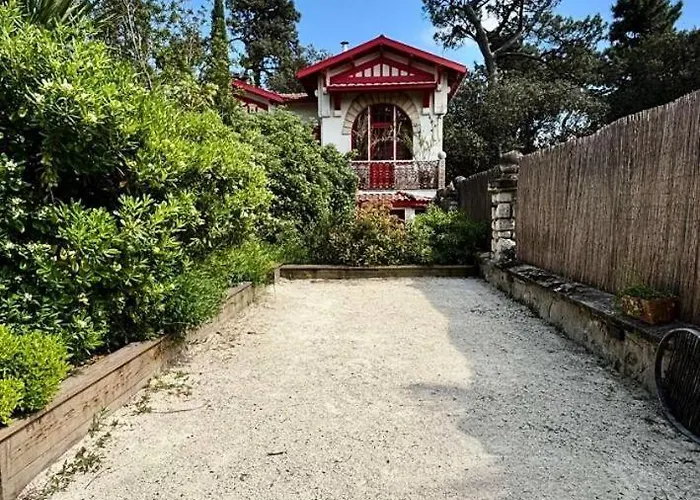 Villa Résidence 157-soulac Sur - 157 - Maison De Charme De Style Basque Avec Piscine Privée Mae-7391 Soulac-sur-Mer