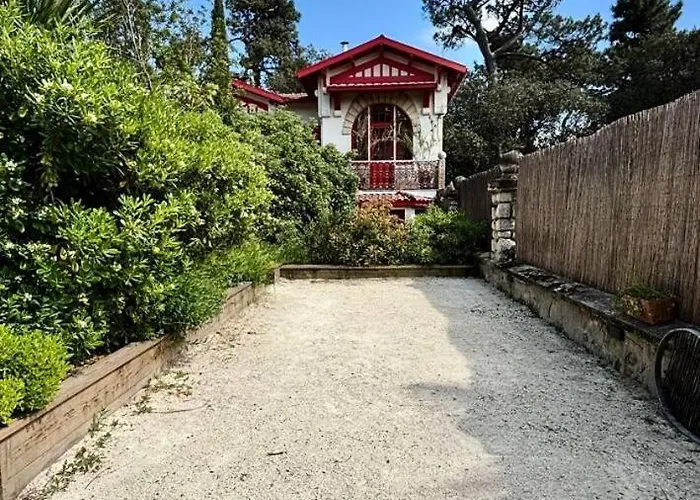 Résidence 157-soulac Sur - 157 - Maison De Charme De Style Basque Avec Piscine Privée Mae-7391